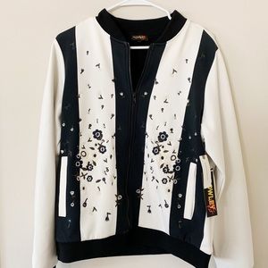 Anthropologie Zip-Up Jacket